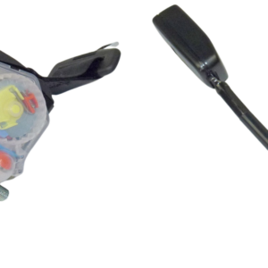 Seatbelt Retractor And Buckle. 2″ L/H 60deg angle
